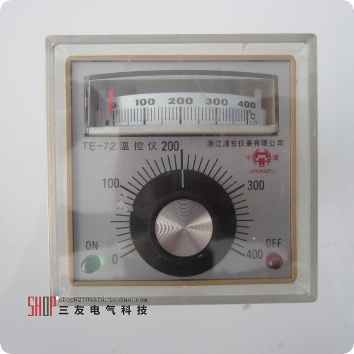 TED-2001中浦东TED-2002指针式温控仪 TEFD 温控器TE-72 E K 400