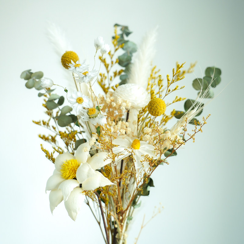 干花花束玻璃棕瓶真花风干摆件天然客厅摆设插花桌面客厅轻奢装饰,家居饰品,干花/花瓣/干花包/干树枝,淘宝优惠券,粉丝福利购,淘宝优惠卷