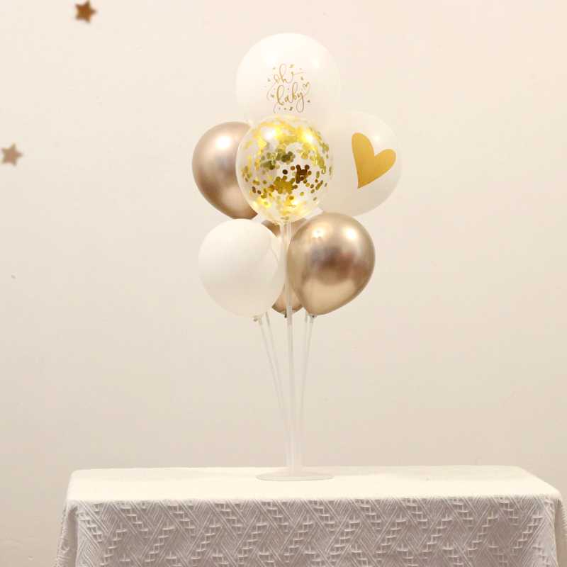 森系复古桌摆桌飘气球装饰活动布C置周岁生日满月百天百日宴装扮