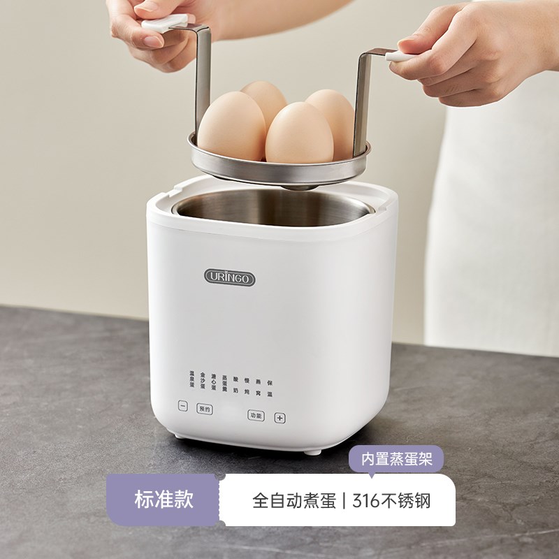 德国蒸蛋器家用小型不锈钢蒸鸡蛋羹定时自动.煮鸡蛋神器