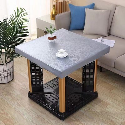 2025新款防水防油桌布轻奢高级感免洗餐桌N垫子正方形茶几防烫桌