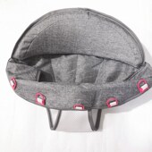 婴儿推车10孔婴儿学步车坐垫配件学步车坐垫口袋布非通用 婴儿车