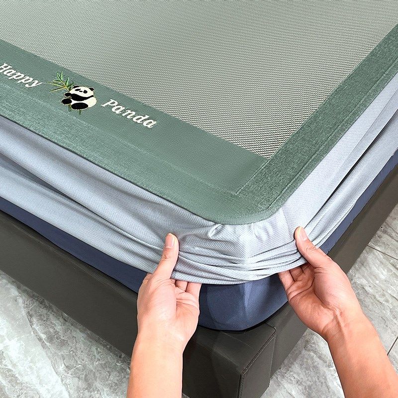 A类藤席冰丝凉席三件套夏季水洗冰丝席2025新款家用床笠空调席子,床上用品,藤席,淘宝优惠券,粉丝福利购,淘宝优惠卷