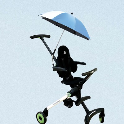 amorhome溜娃神器遮阳伞AM婴儿推车专用防晒伞太阳伞推车配件雨伞