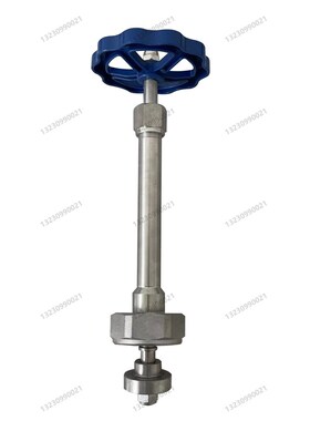 低温工业管道LNG截止阀 DJ61F-40P液氧氮氩 DN15/40/80长柄短柄