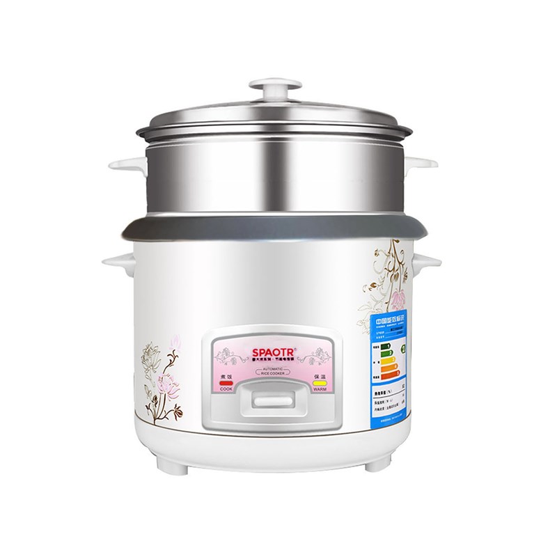 老人简单电饭锅加高蒸笼2-3-4升5L6G人老式不粘电饭煲多功能用家