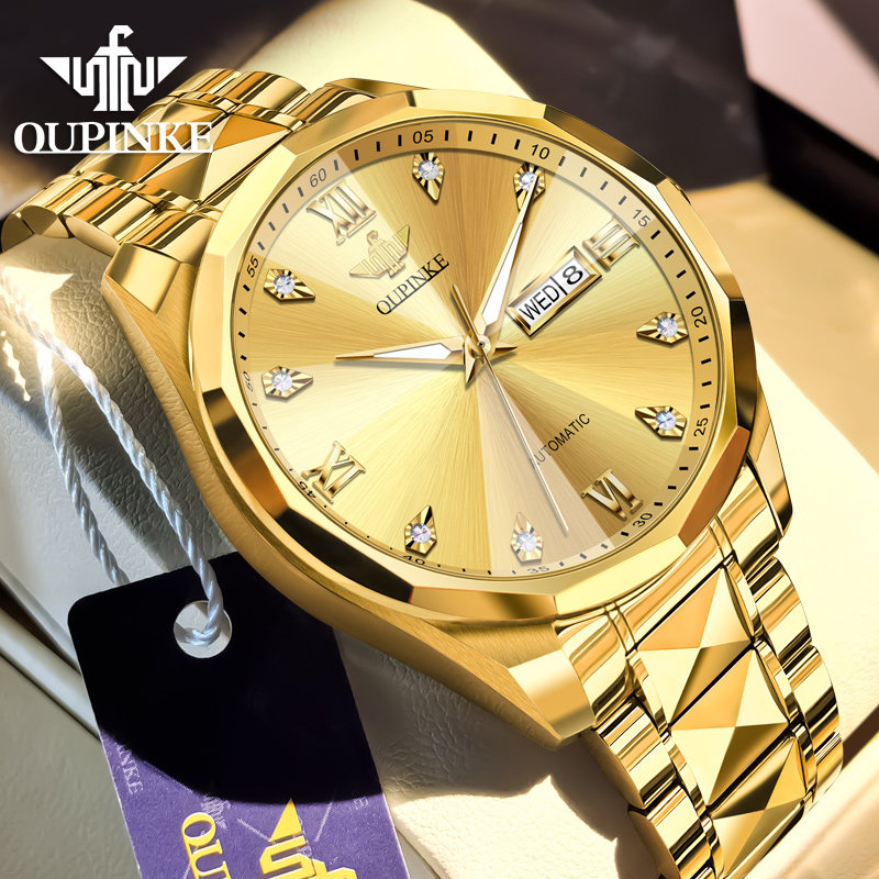 【进口机芯】瑞士欧品客男士手表