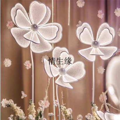 新款婚庆道具发光牡丹花灯光背景路引LED灯带路引迎宾区橱窗布置,节庆用品/礼品,路引,淘宝优惠券,粉丝福利购,淘宝优惠卷