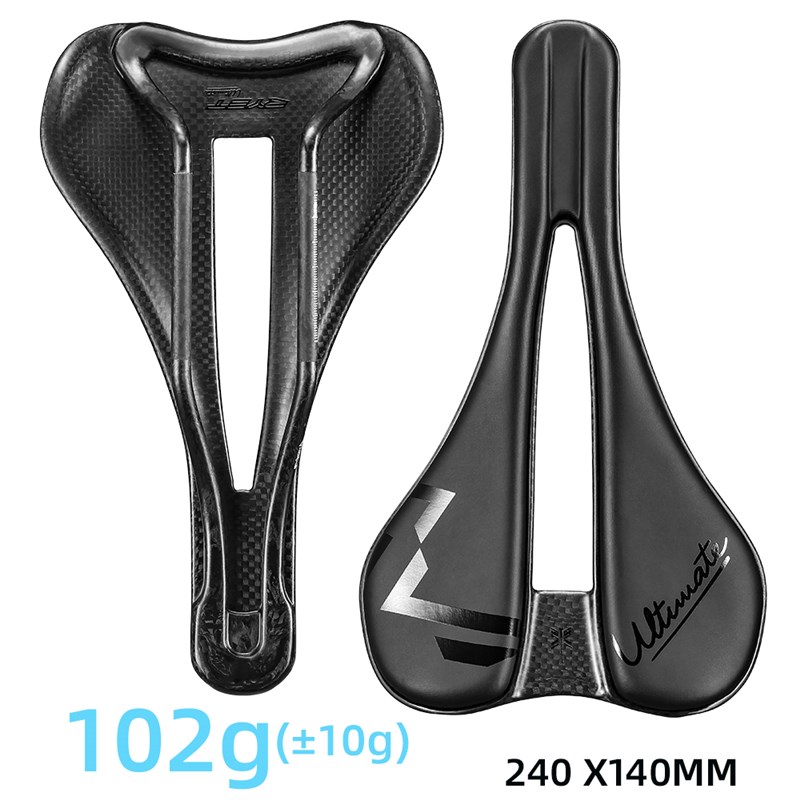 RYET自行车3D打印坐垫 公路山地碳纤维中空座包S超轻碳轨座垫鞍座