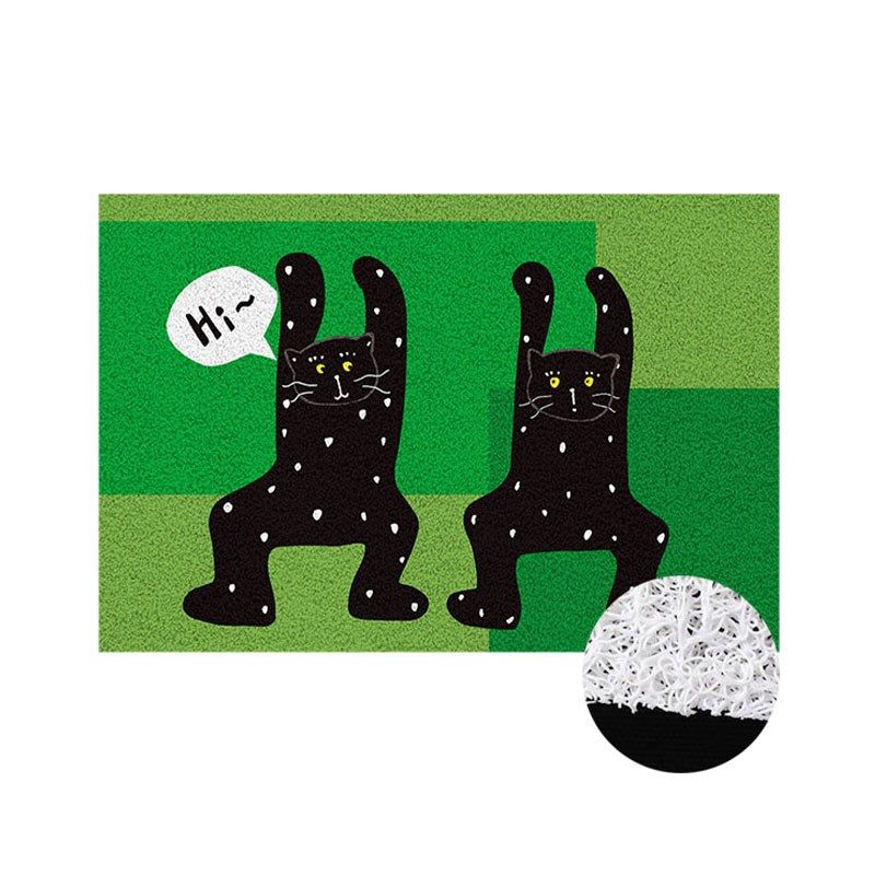 绿色创意入户玄关地垫门外除尘垫门口进门垫防滑吸尘脚垫可裁剪潮,居家布艺,入户地垫,淘宝优惠券,粉丝福利购,淘宝优惠卷