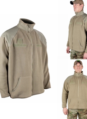 XGO正品代购 男士羊毛夹克 户外军绿色茄克外套 宽松运动长袖