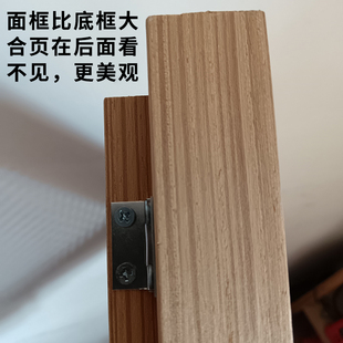 日式 饰画带挂钩遮R挡弱电箱栅栏改 藤编原木风门口新中式 电表箱装
