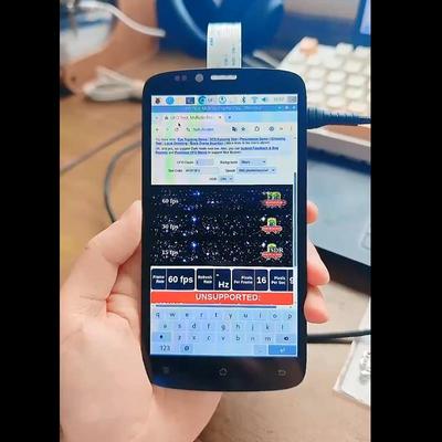 5.3寸高清液晶屏IPS高亮显示屏 树莓派DSI屏 电容触摸屏 MIPI接口