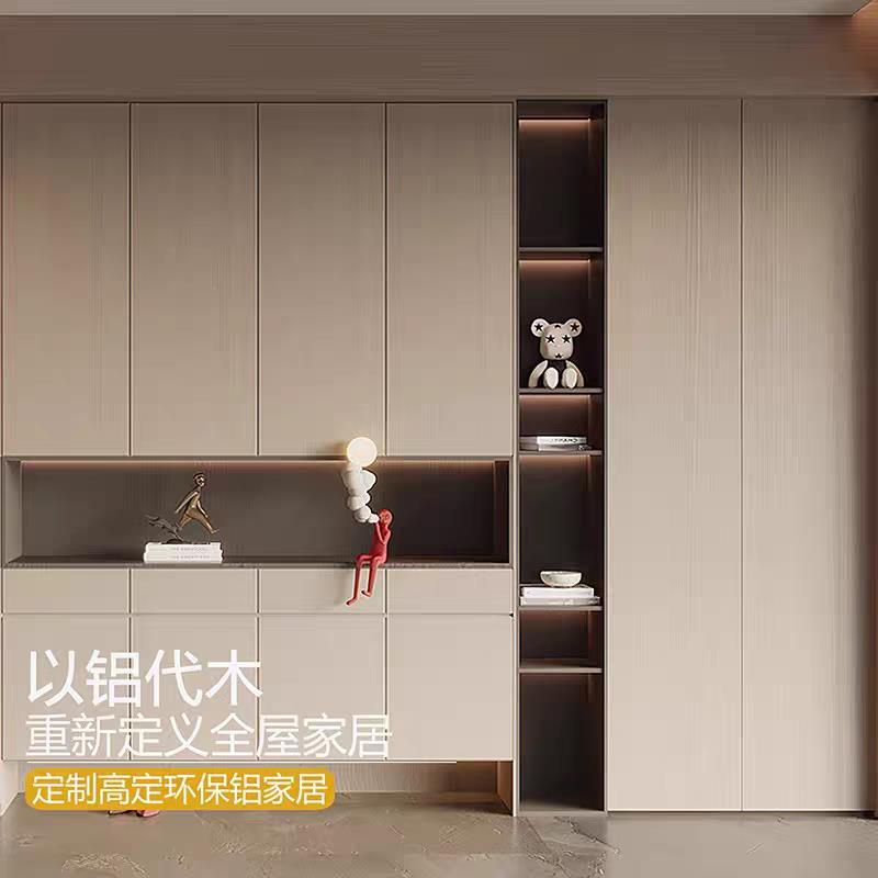 全铝柜门定制柜门厨房柜门卧室柜门卫生间柜门阳台柜门定制骨骼线