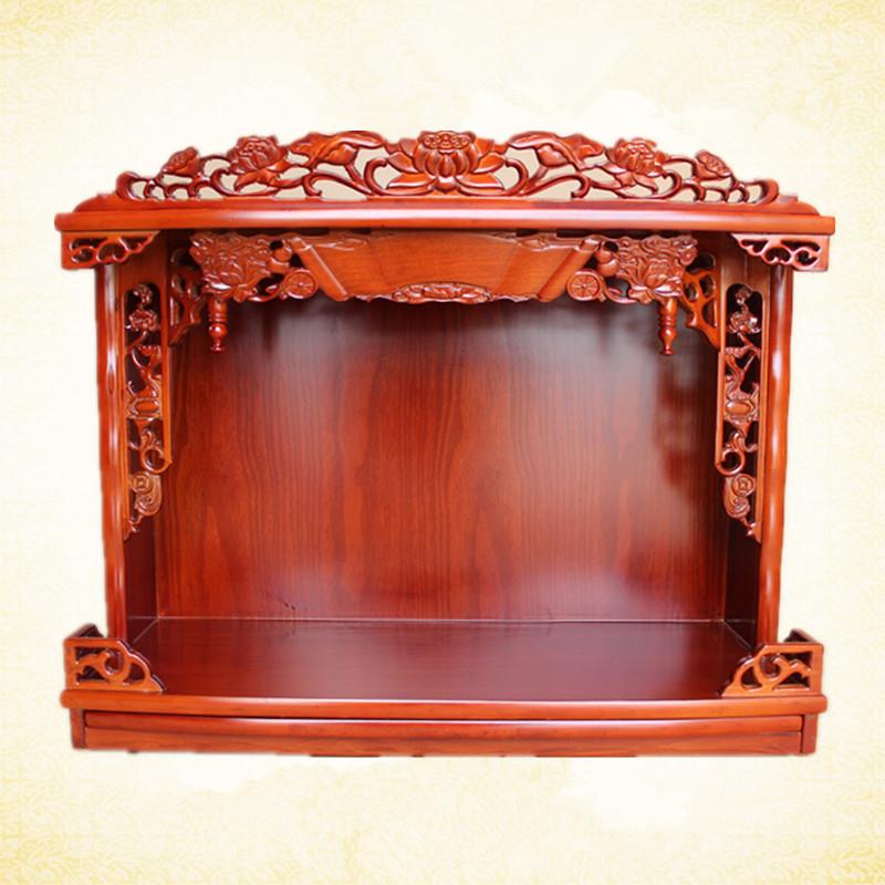 佛龛神龛带门佛柜立柜佛龛吊柜家用佛楼财神柜供台供桌观音佛龛