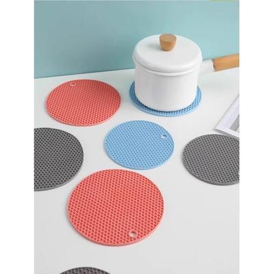 大号硅胶隔热垫餐桌垫锅垫防烫垫菜垫子碗垫子餐垫餐盘垫圆形杯垫