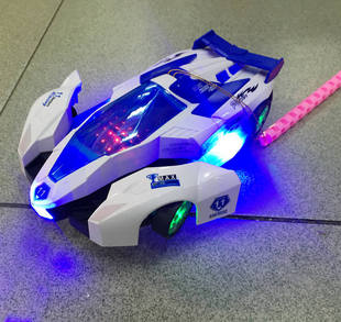 中秋儿童礼物手提灯笼玩具男孩电动万向变形汽车星际战车发光发声