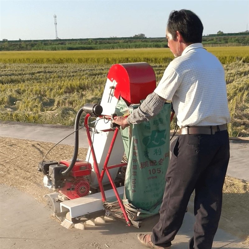 收谷机新款改良加强加o宽型粮食装袋家用全自动稻谷马路吸粮收粮