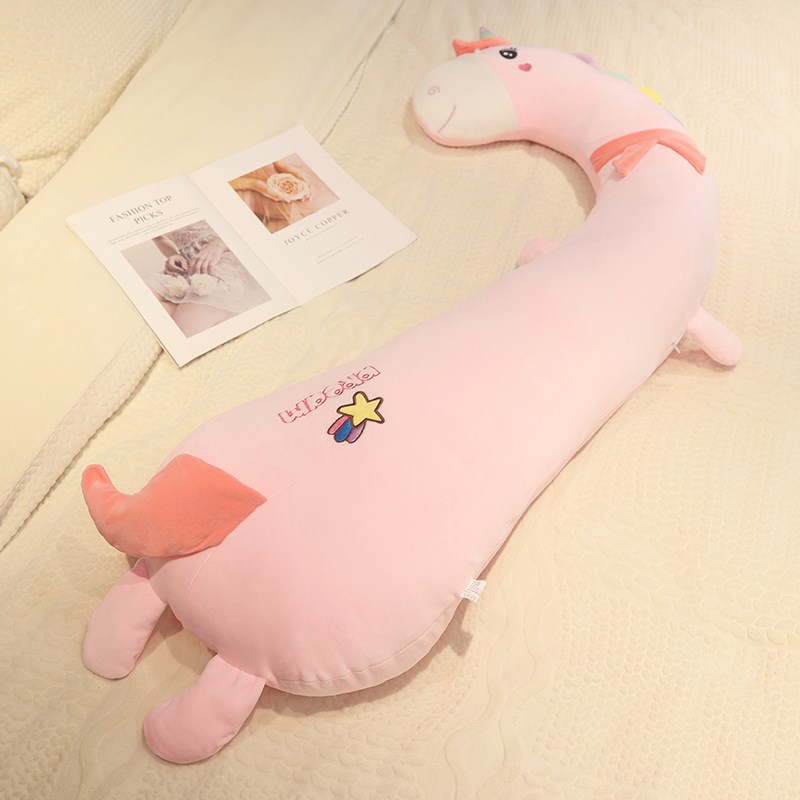 大号长条恐d龙睡觉夹腿抱枕睡觉专用小公仔夹腿长条创意抱枕玩偶