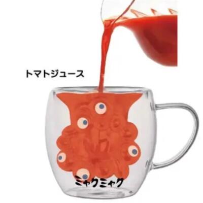日本2025大阪世博会限定吉祥物脉脉水杯高颜值创意搞怪冷饮水杯