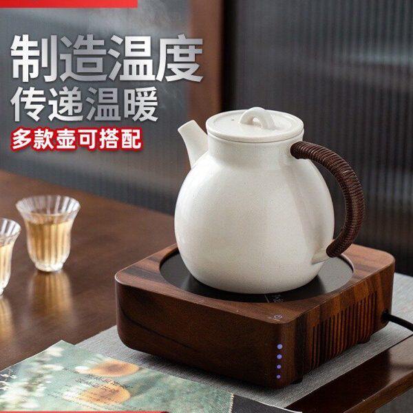 弘龙电陶炉煮茶家用小型茶道玻璃蒸茶器套装功夫茶具烧水壶煮茶炉