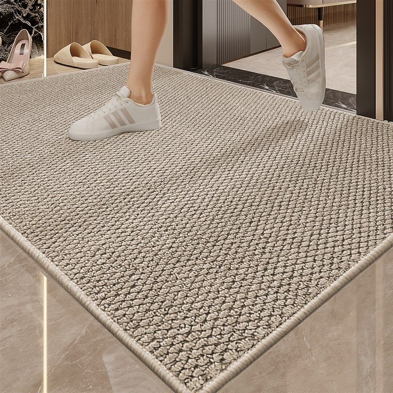 入户门地垫仿剑麻高级感地毯门垫进门门口玄关客厅耐脏脚垫可裁剪,居家布艺,入户地垫,淘宝优惠券,粉丝福利购,淘宝优惠卷