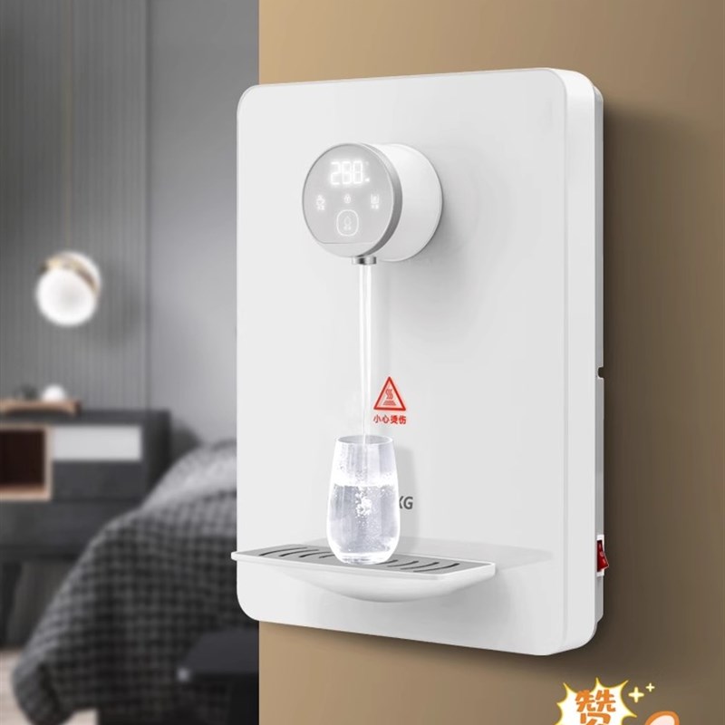 家用壁挂式管线机无水箱接桶装水自A吸餐边柜速热即热饮水2024新