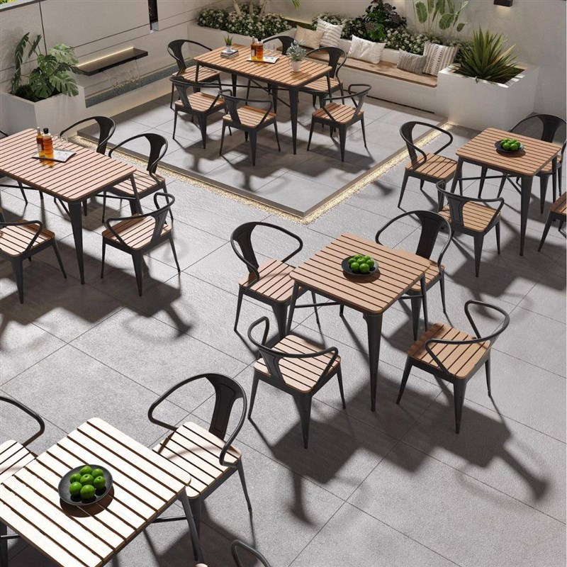 北组欧户外阳台桌餐桌椅合露天休闲庭餐桌椅防水防晒院花园室外小