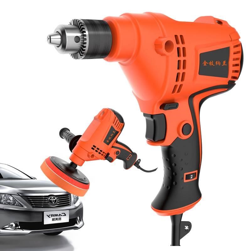 汽车抛光机打蜡机转换手电钻枪钻家用封釉O机美容工具电动工具