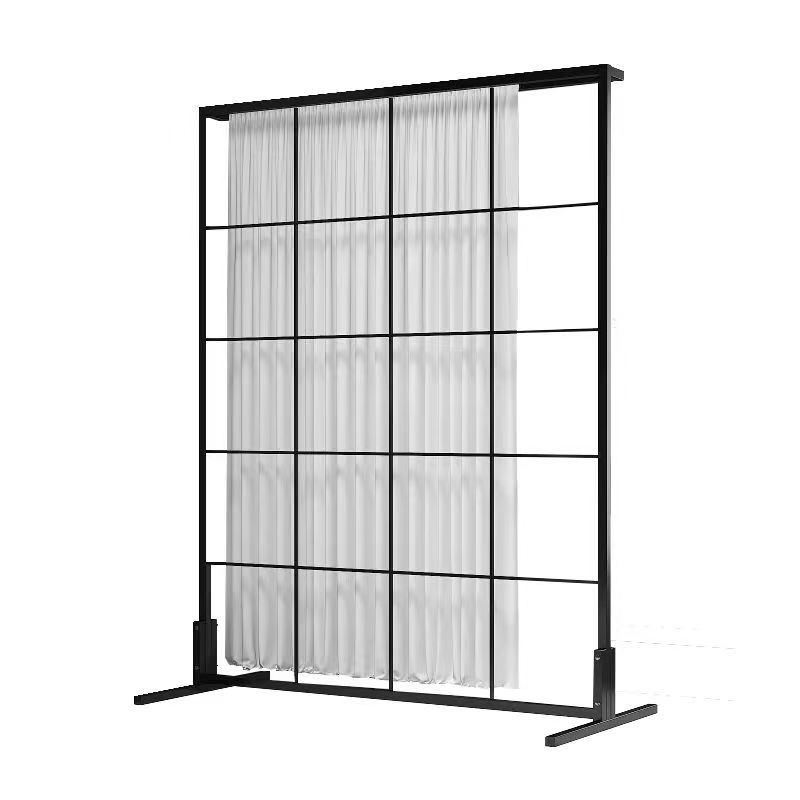 可定制北欧e现代办公室卧室铁艺屏风隔断墙美容院隔墙简易隔墙