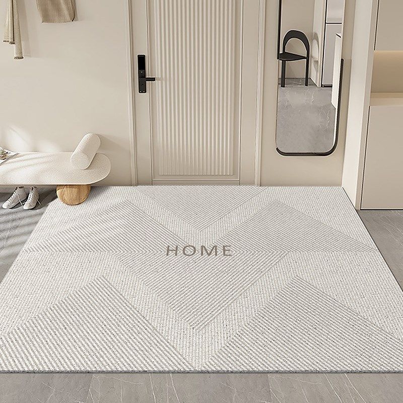 现代地垫入户门垫家用丝圈轻奢高级防滑耐磨进门门口脚垫玄关地毯,居家布艺,入户地垫,淘宝优惠券,粉丝福利购,淘宝优惠卷