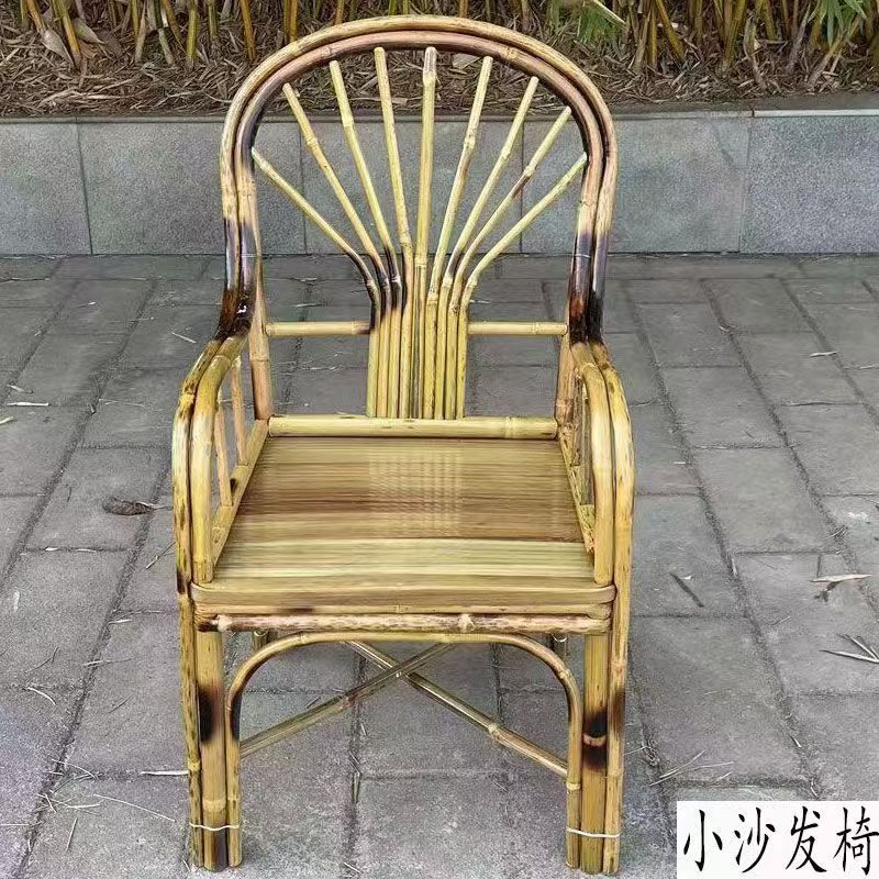 老式正式靠透气茶馆民宿竹椅子阳台庭院餐厅竹椅太师椅农家乐,住宅家具,阳台椅,淘宝优惠券,粉丝福利购,淘宝优惠卷