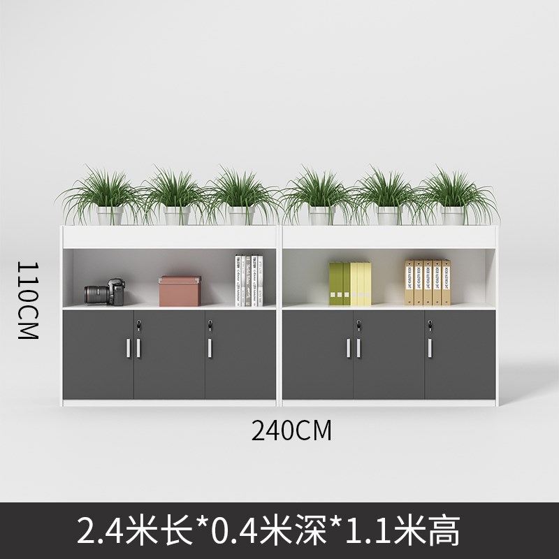花槽柜隔断柜绿植柜花草柜子办公室屏风隔K断矮柜花架置物架隔断