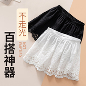 2026新款 蕾丝A字半身裙女装 中腰遮臀防走光叠穿打底短裙优质屁帘