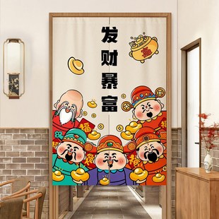 厨房门帘隔断帘子遮挡帘商用餐饮饭店后厨防油烟挂帘厕所半帘