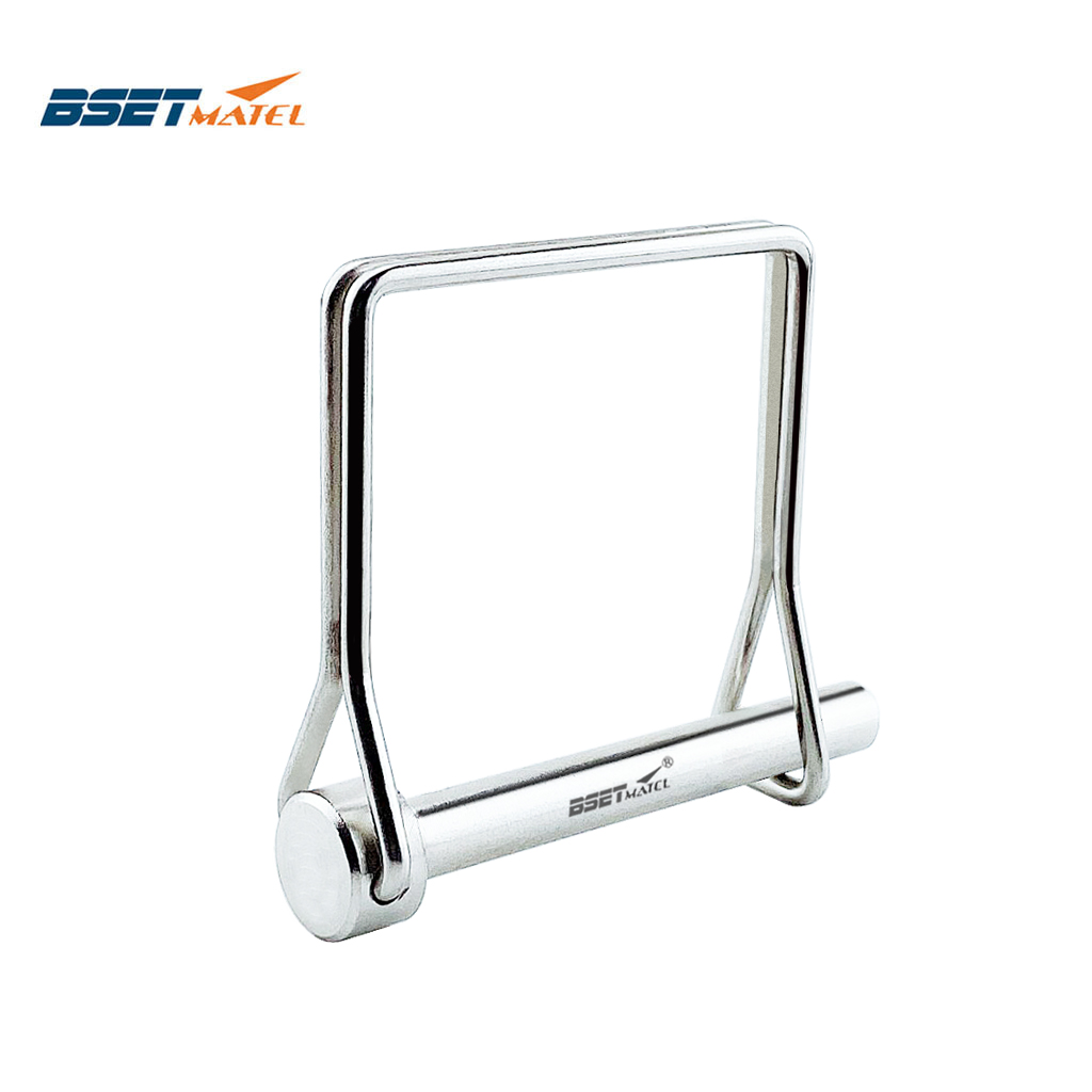 BSET MATEL 316不锈钢方型销 D卡销环型销 安全销 保险扣销 弹簧