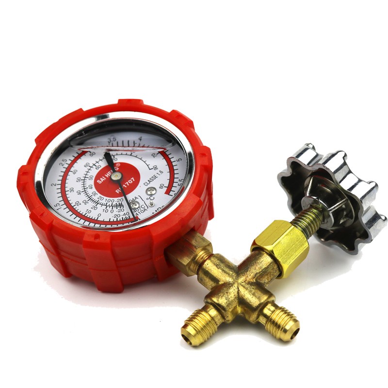 空调加氟表R22R4o10R404a制冷剂雪种表变频空调冷媒压力表