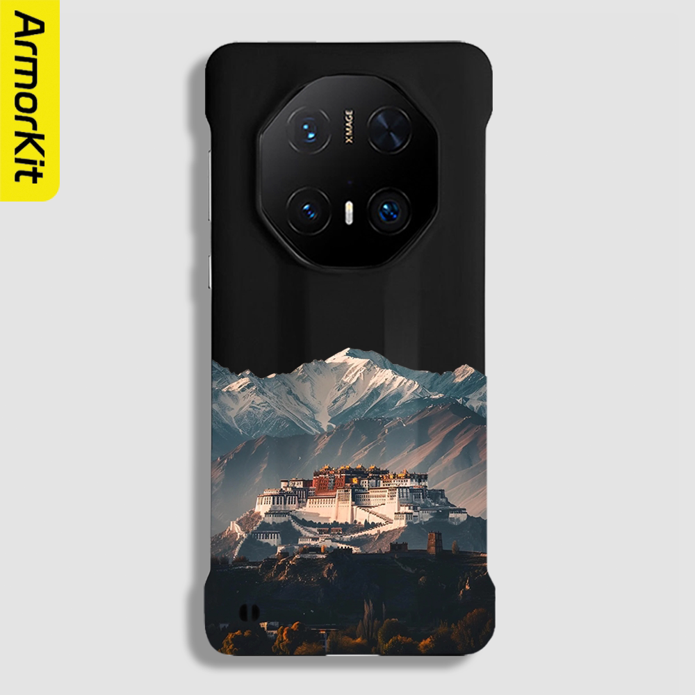 适用华为Mate60RS/70Pro+手机壳Mate60Pro+保护套半包防摔70RS/50RS/80Pro+非凡大师硬壳后壳布达拉宫磁吸款