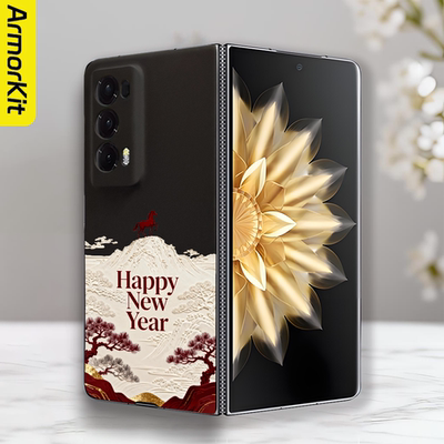 适用荣耀MagicV2/V3轻薄折叠屏手机壳磁吸V2至臻版裸机感后盖马年防摔HonorMagicV5/VS3高级感时尚硬壳
