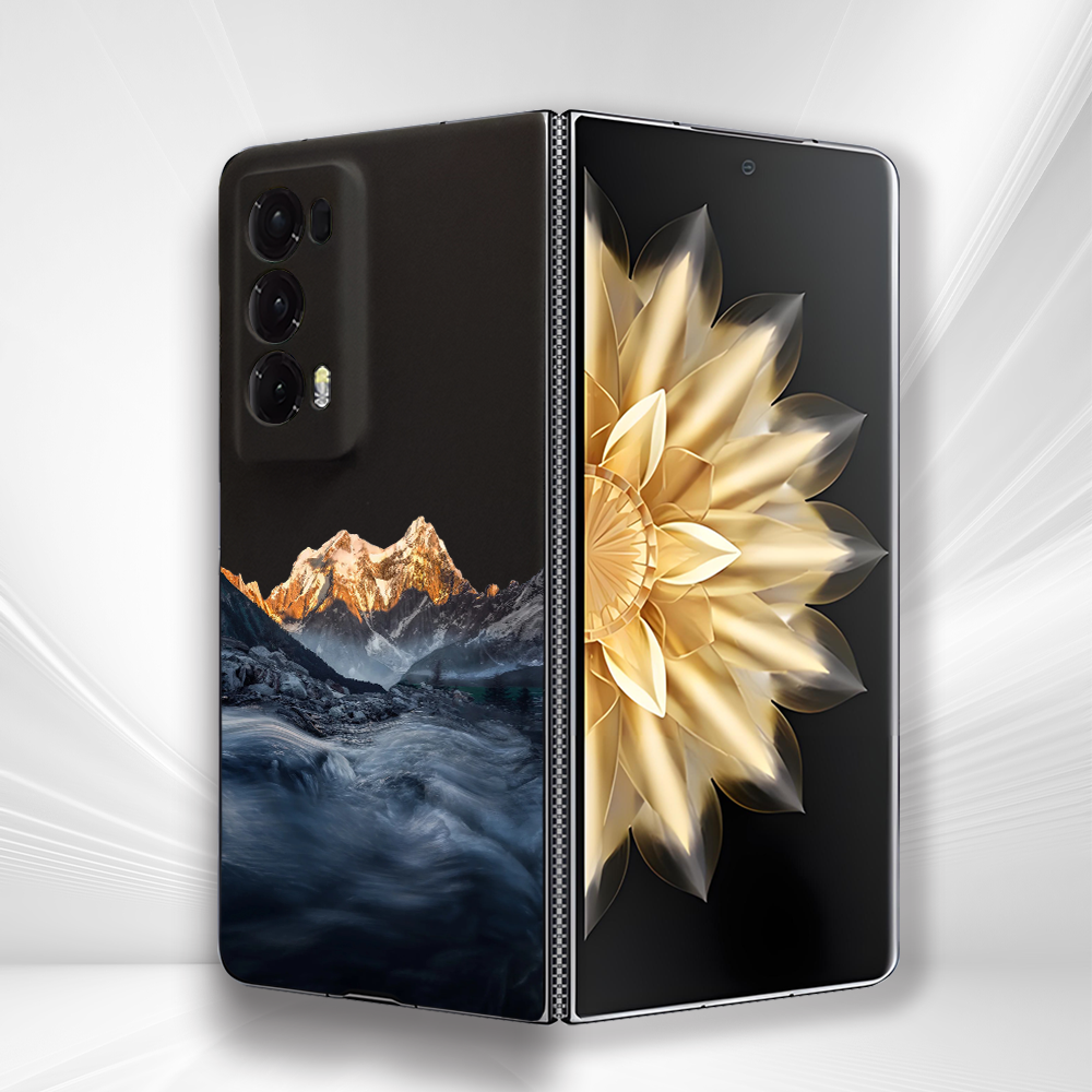 适用荣耀MagicV5/V3轻薄折叠屏手机壳磁吸V2至臻版裸机感后盖金山亲肤防摔HonorMagicVS2/VS3高级感时尚硬壳