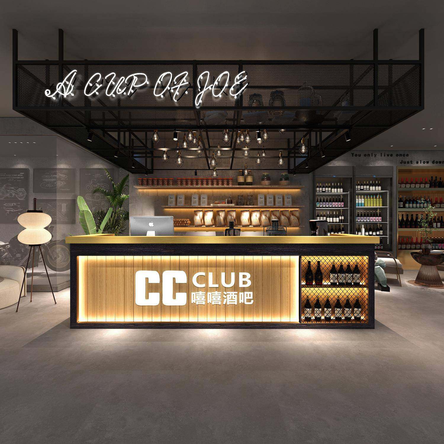 复古工业风收银台酒吧转角柜台店铺商用弧形吧台台球厅饭店餐饮店,商业/办公家具,收银台,淘宝优惠券,粉丝福利购,淘宝优惠卷