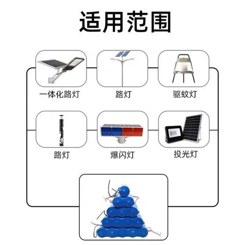 3.2V 32650磷酸铁锂电池组太阳能路灯大容量户外照明专用蓄电池