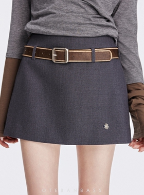OteBanbass官方授权百搭复古腰带西装裙裤早秋设计师品牌