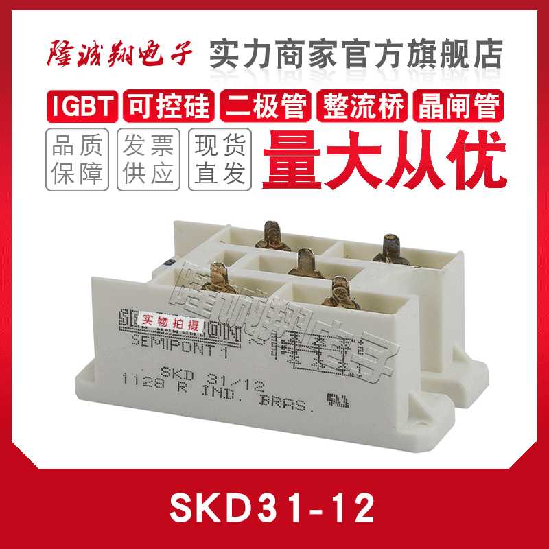 整流桥模块SKD25/14 SKD25/16 SKD30/02A1 SKD30/04A1 SKD30/08A1