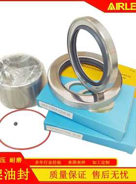砂磨机油封密封圈LPM-30砂磨机四氟油封80*100*10/12 耐高压耐磨