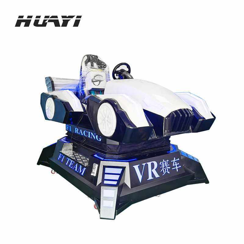 室内VR赛车游戏机五金玻璃钢vr虚拟现实体验馆设备厂家双人互动
