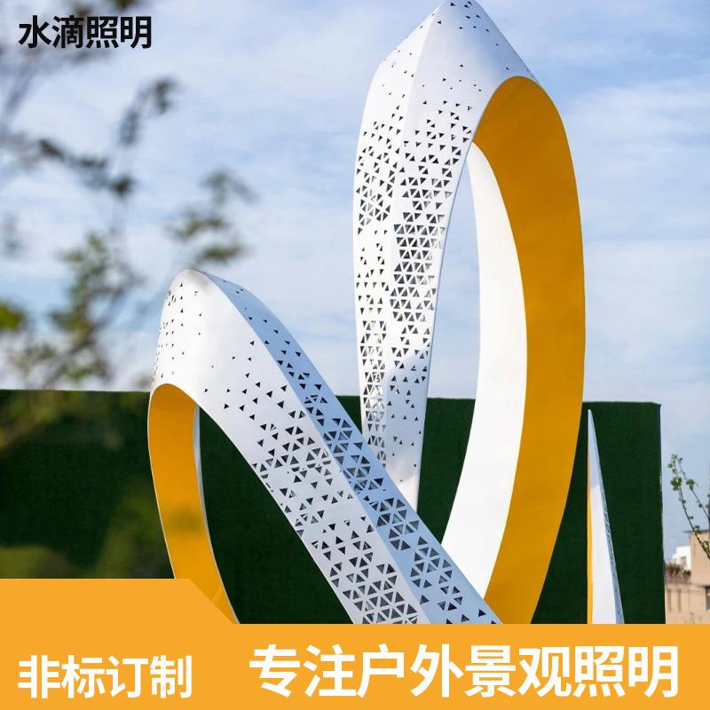 雕塑景观建筑户外景观灯厂家文旅发光桥梁建筑物景观灯设计大型场