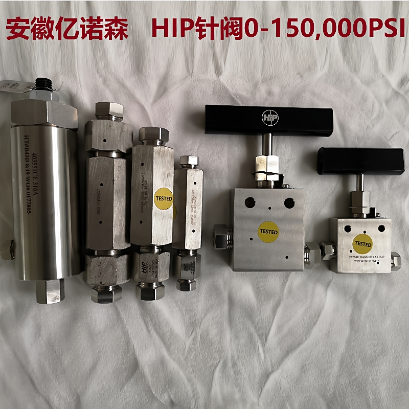 超高压针阀40-12HF9-R手动阀15-14AF2三通截止阀10-14LF12