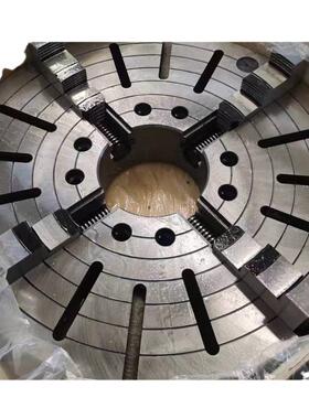 短锥四爪单动卡盘 K72400/A28 主轴孔短锥连接四爪单动卡盘