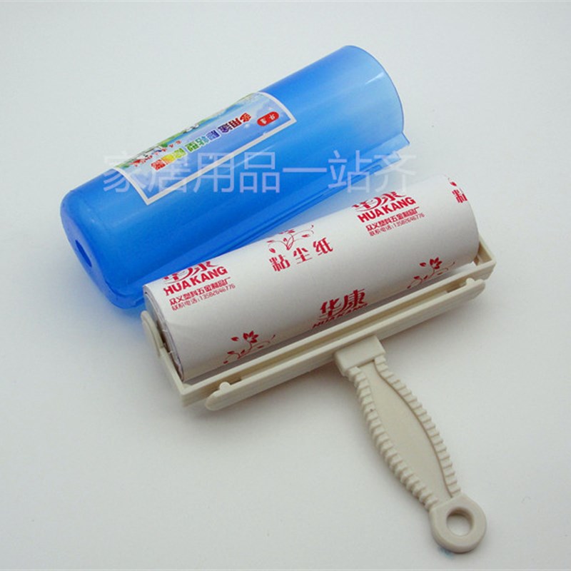 16cm除尘器/粘毛纸滚/粘尘器/宠物粘毛器/除尘粘尘滚/粘衣滚芯